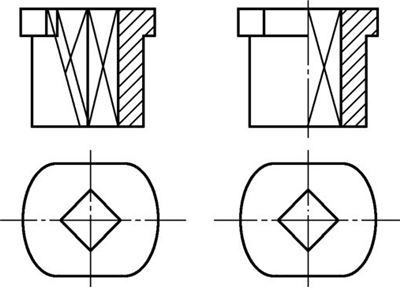 图1-31钣金加工件-对称机件